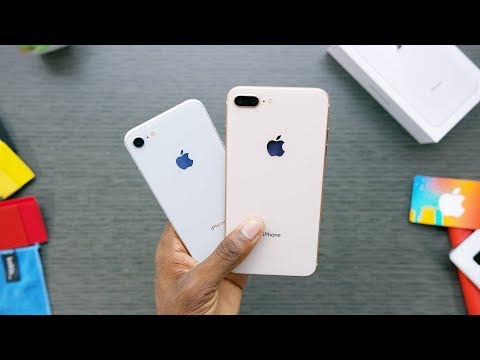 iPhone 8 Unboxing: Silver vs Gold! - UCBJycsmduvYEL83R_U4JriQ