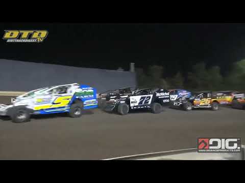 New Egypt Speedway | Modified Feature Highlights | 7/27/24 - dirt track racing video image