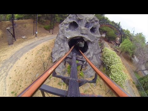 The Demon Roller Coaster POV California's Great America - UCT-LpxQVr4JlrC_mYwJGJ3Q