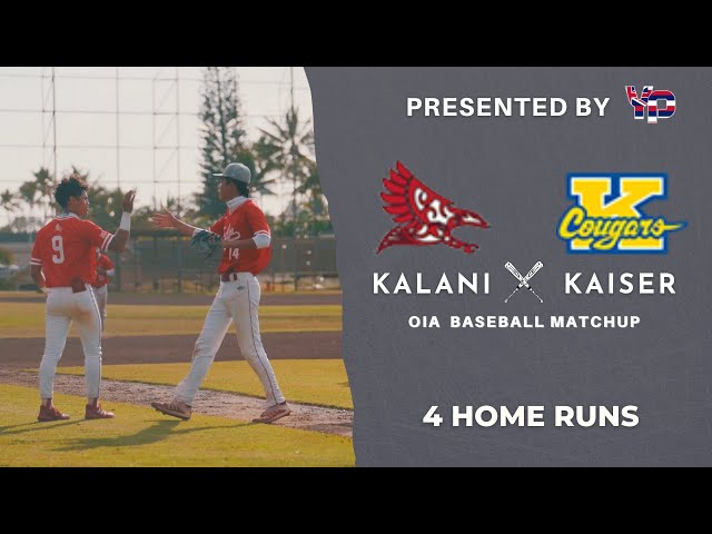 Kalani High School Baseball team is one to watch