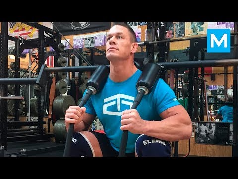 John Cena - Strongest WWE Wrestler Workout | Muscle Madness - UClFbb1ouXVZzjMB9Yha5nAQ