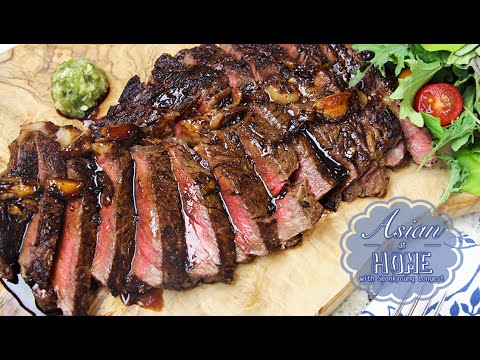 Steak with Teriyaki Glaze : The Best Teriyaki Steak Recipe 데리야키 스테이크 만들기 - UCIvA9ZGeoR6CH2e0DZtvxzw