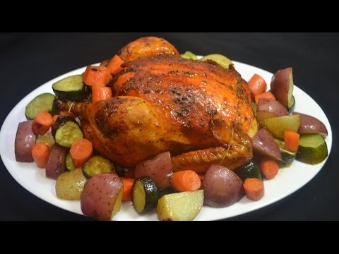 Pollo al horno con hierbas y vegetales - UCIRNADSE7zTt6_MshDlnZSA