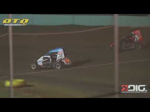 Action Track USA | 600 Sprint Feature Highlights | 8/14/24 - dirt track racing video image