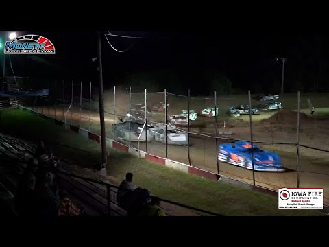 Feature Races - Late Models $1,500 to WIN - $200 to Start- Monett Motor Speedway - 29 September 2024 - dirt track racing video image