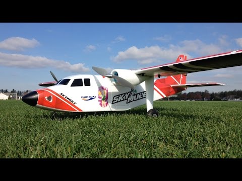 Crash Landing - HobbyKing Durafly SkyMule Twin FPV Sports Model 1500mm RC Plane - UCJ5YzMVKEcFBUk1llIAqK3A