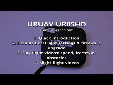 URUAV UR85HD - Part 1/2 - Introduction - UCWgbhB7NaamgkTRSqmN3cnw
