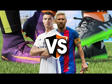 Ronaldo vs Messi Boot Battle - Nike CR7 Superfly v adidas Messi 16.1 - UCs7sNio5rN3RvWuvKvc4Xtg