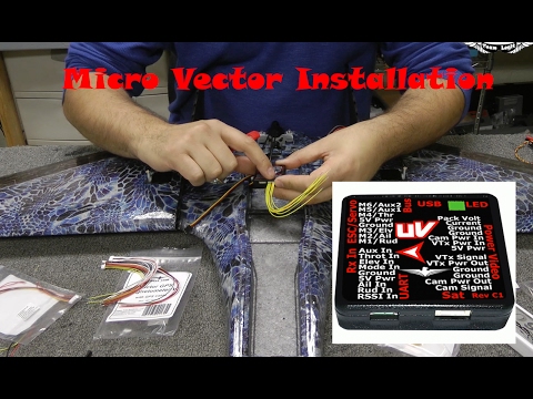 How To Install a Mini Vector In an Airplane ( Mini Drak ) W/ Long Range Dragon Link Copter Receiver - UCecE6SjYRmZHqScnmFcl5MA