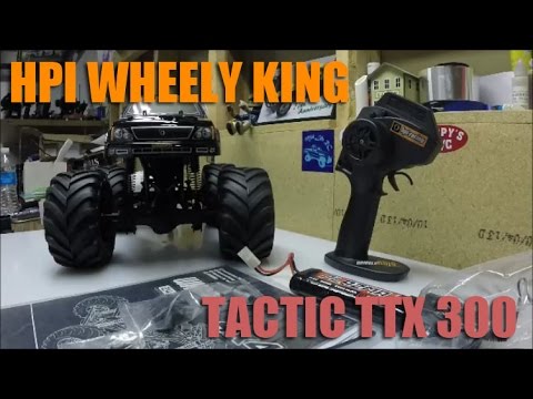 HPI Wheely King & Tactic TTX 300 Unboxing - UCFL8aGfllWpQ_-fR14J6DVQ