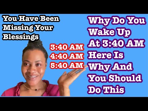 Do You Often Wake Up At 3:40 AM? Here is What You Should Do #canada #anguilla #unitedstates