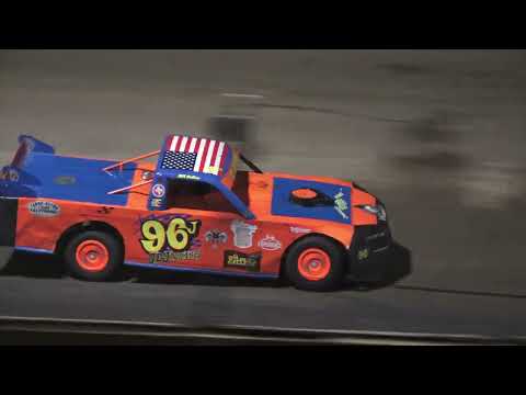 Pro Truck A-Feature at Crystal Motor Speedway, Michigan on 06-04-2022!! - dirt track racing video image