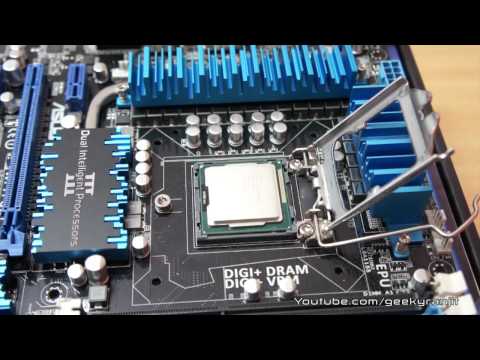 How to install intel CPU on a Motherboard - UCO2WJZKQoDW4Te6NHx4KfTg