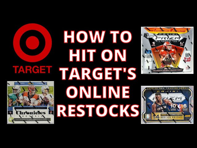 How to Buy Sports Cards Target Online?
