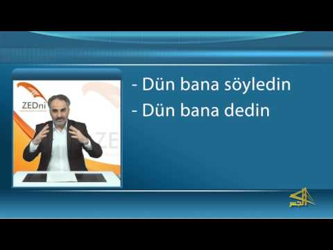 سلسلة تعليم اللغة التركية مع الدكتور " محمد زبدية " الحلقة (23)
