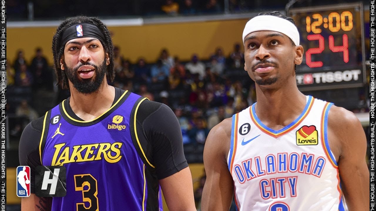 Oklahoma City Thunder vs Los Angeles Lakers – Full Game Highlights | March 24, 2023 NBA Season