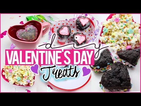 Easy & Fun Valentine's Day Treats + DIY Heart Tea Bag - UC6gqv2Naj9JiowZgHfPstmg