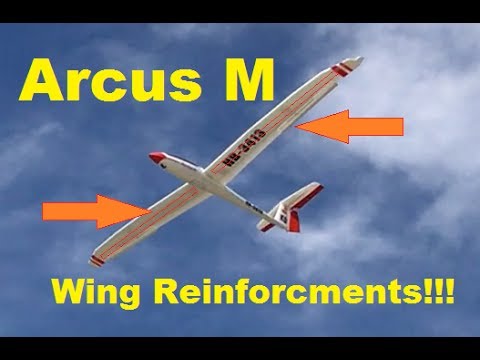 Tower Hobbies / ST Model / Sheng Teng - Arcus M - Wing Reinforcement Mod Flight - UCVumEMd8O4mN1VwOPwVcLuA