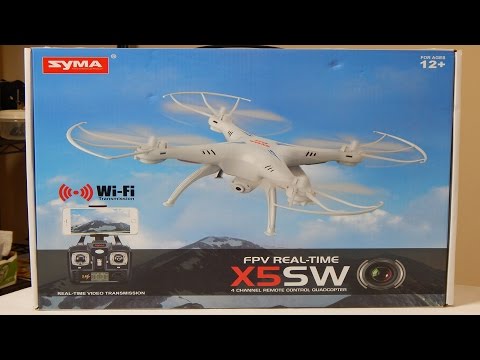Syma X5SW Quadcopter Unboxing And Review (Courtesy of GearBest.com) - UC-ehmjbBVSWc3-fBBUpcNPQ