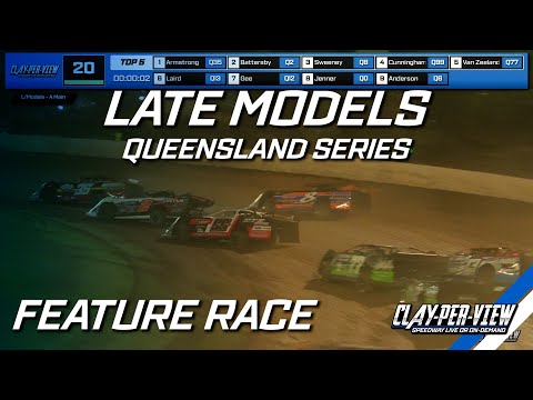 Late Models | Kingaroy - 9th Nov 2024 | Clay-Per-View - dirt track racing video image