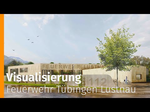 Visualisation Fire station Tübingen-Lustnau
