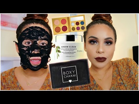 OCTOBER BOXYCHARM 2018: TRY ON STYLE / FALL MAKEUP TUTORIAL | JuicyJas - UCqTR5f7YkGro3cPv23SqcqQ