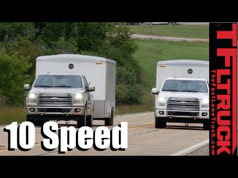 2016 vs 2017 Ford F-150 10-Speed 0-60 MPH Mashup Towing Review: How Fast is the Gen2 3.5L EcoBoost? - UCO-85LYfB61OP4SRAgpfncw