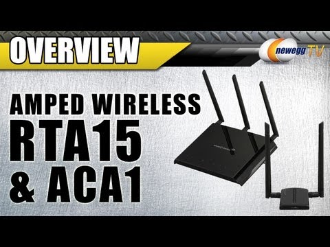 Amped Wireless RTA15 High Power 700mW Dual Band AC1200 Wi-Fi Gigabit Router Overview - Newegg TV - UCJ1rSlahM7TYWGxEscL0g7Q