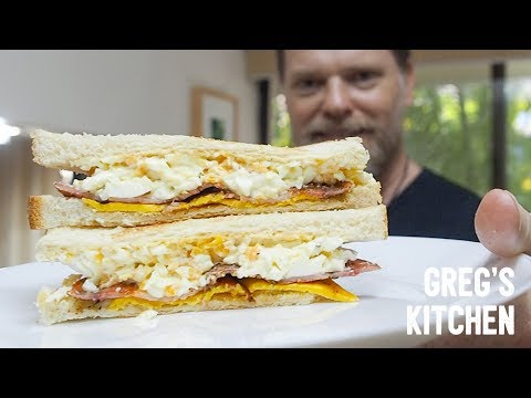 BACON AND EGG-MAYO SANDWICH - Greg's Kitchen - UCGXHiIMcPZ9IQNwmJOv12dQ