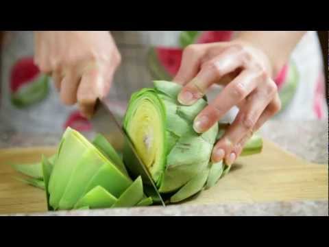 How to Trim & Clean Artichoke's Heart - UCZXjjS1THo5eei9P_Y2iyKA