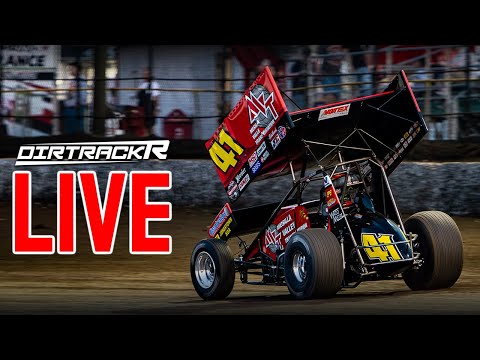Live dirt racing hangout - dirt track racing video image