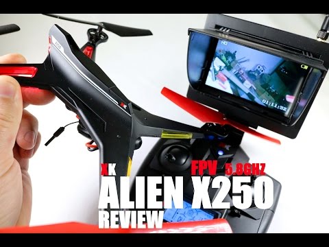 XK ALIEN X250 FPV 5.8ghz Quadcopter Review - [Unbox, Inspection, Setup] - UCVQWy-DTLpRqnuA17WZkjRQ