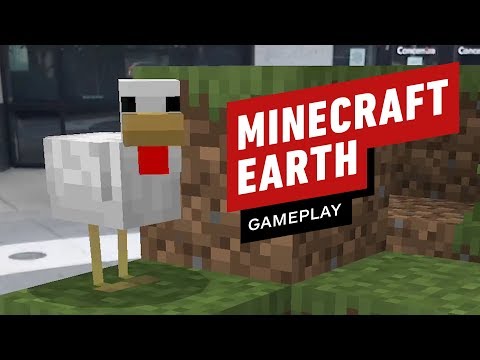 17 Minutes of Minecraft Earth Closed Beta Gameplay - UCKy1dAqELo0zrOtPkf0eTMw