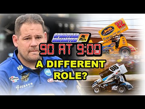 SprintCarUnlimited 90 at 9 for Thursday, April 10th: A different role for crew chief Eric Prutzman - dirt track racing video image