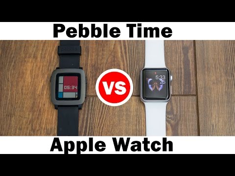 Pebble Time vs Apple Watch - Full comparison - UCvIbgcm10GqMdwKho8C1Zmw