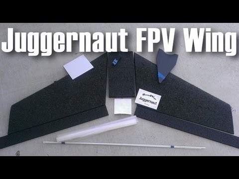 48" Juggernaut FPV Wing Unboxing - by Sweep Wing FPV - UCOT48Yf56XBpT5WitpnFVrQ