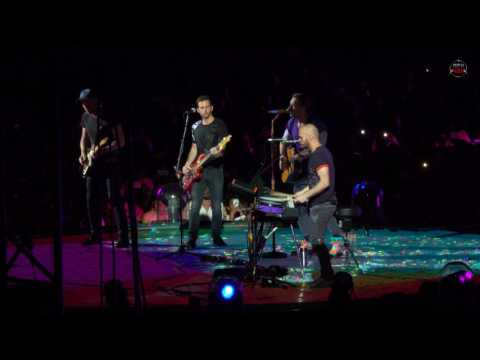 Coldplay "Miracles (Someone Special)" Live from Milan 2017/07/04 Live Debut! (4K by MekVox)