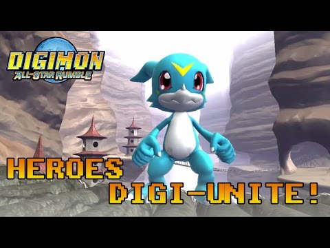 Digimon All-Star Rumble - PS3/X360 - Heroes digi-unite! (Veemon and Gatomon are awesome trailer) - UCETrNUjuH4EoRdZNFx9EI-A