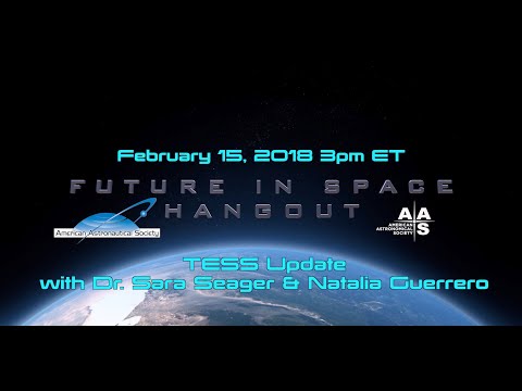 TESS Update with Sara Seager and Natalia Guerrero - UCQkLvACGWo8IlY1-WKfPp6g