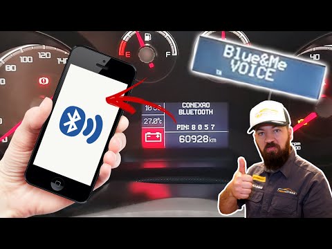 Associazione dello smartphone al sistema Blue & me Fiat tramite sistema ...
