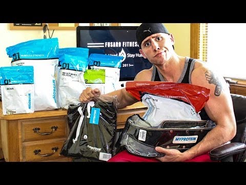 MyProtein Supplement Unboxing - UCHZ8lkKBNf3lKxpSIVUcmsg