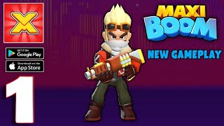MaxiBoom  - Gameplay Walkthrough Part 1 (iOS, Android)