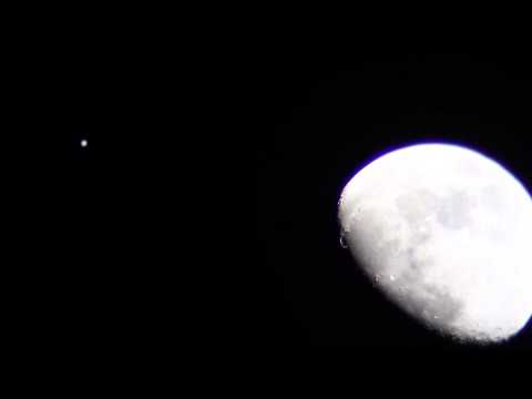 Moon and Jupiter Conjunction Seen Over Los Angeles | Video - UCVTomc35agH1SM6kCKzwW_g