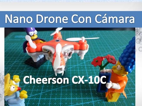 Cheerson CX-10C Drone Camara Barato $25 Unboxing banggood.com - UCLhXDyb3XMgB4nW1pI3Q6-w
