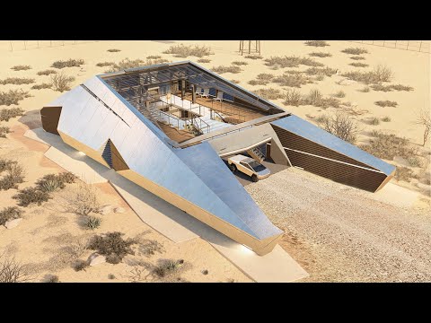 Unique project ultra-protected luxury house with a bunker inside