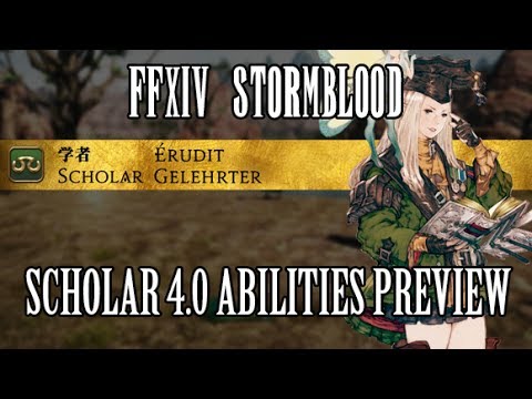 FFXIV Stormblood: Scholar 4.0 Ability Preview - Fairy Tether - UCALEd8FzfaUt-HBBZctO9cg
