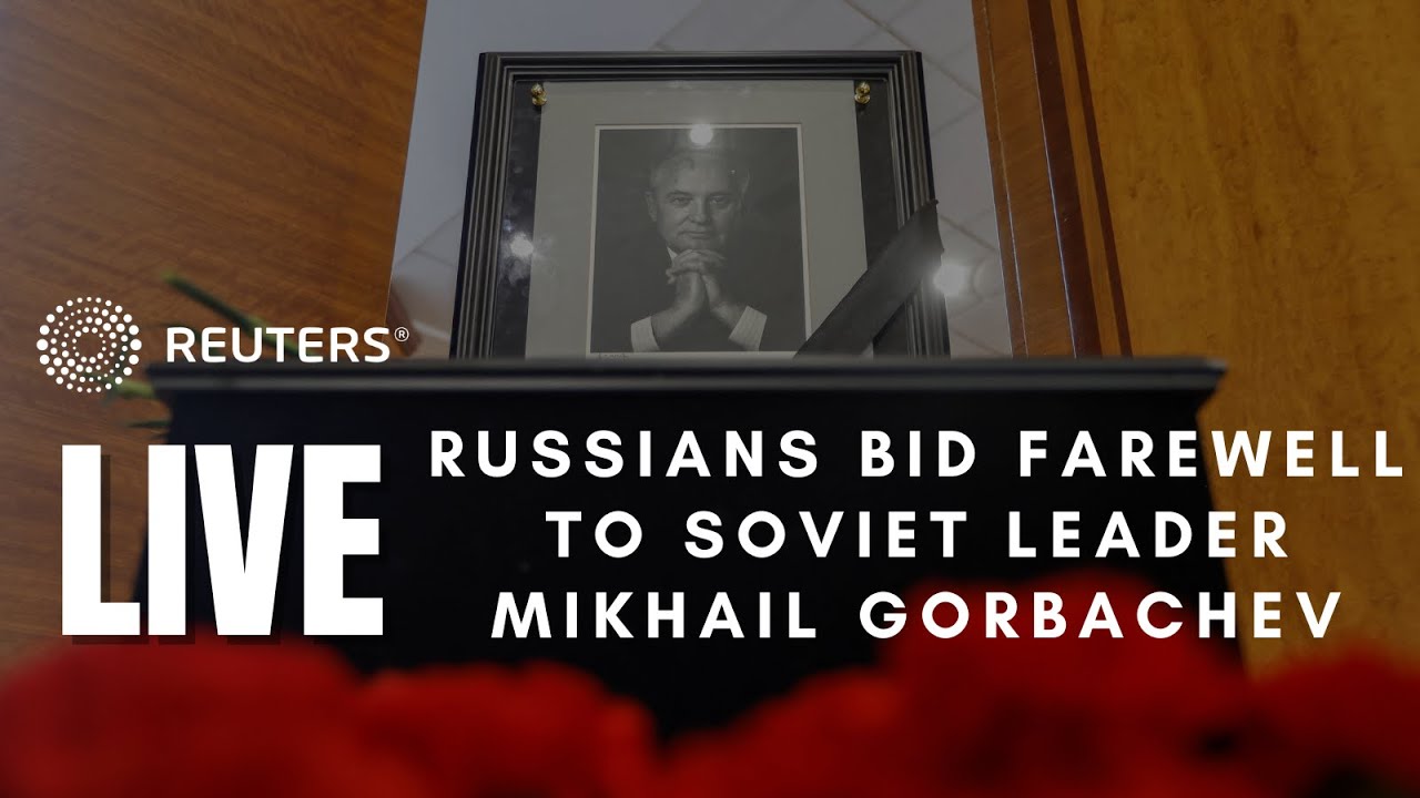 LIVE: Russians bid farewell to the last Soviet leader Mikhail Gorbachev