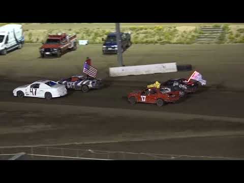 Perris Auto Speedway Mini Stock figure 8 Main Event 4-8-23 - dirt track racing video image