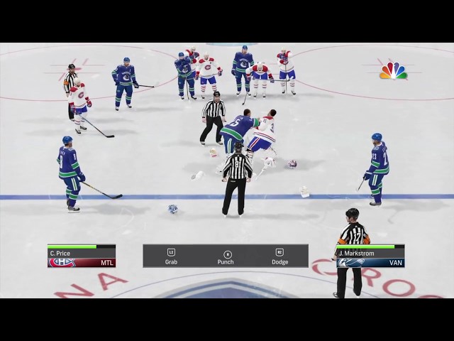 How To Start A Fight In NHL 19?