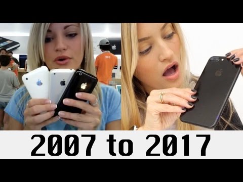 10 Years of iPhones | iJustine - UCey_c7U86mJGz1VJWH5CYPA